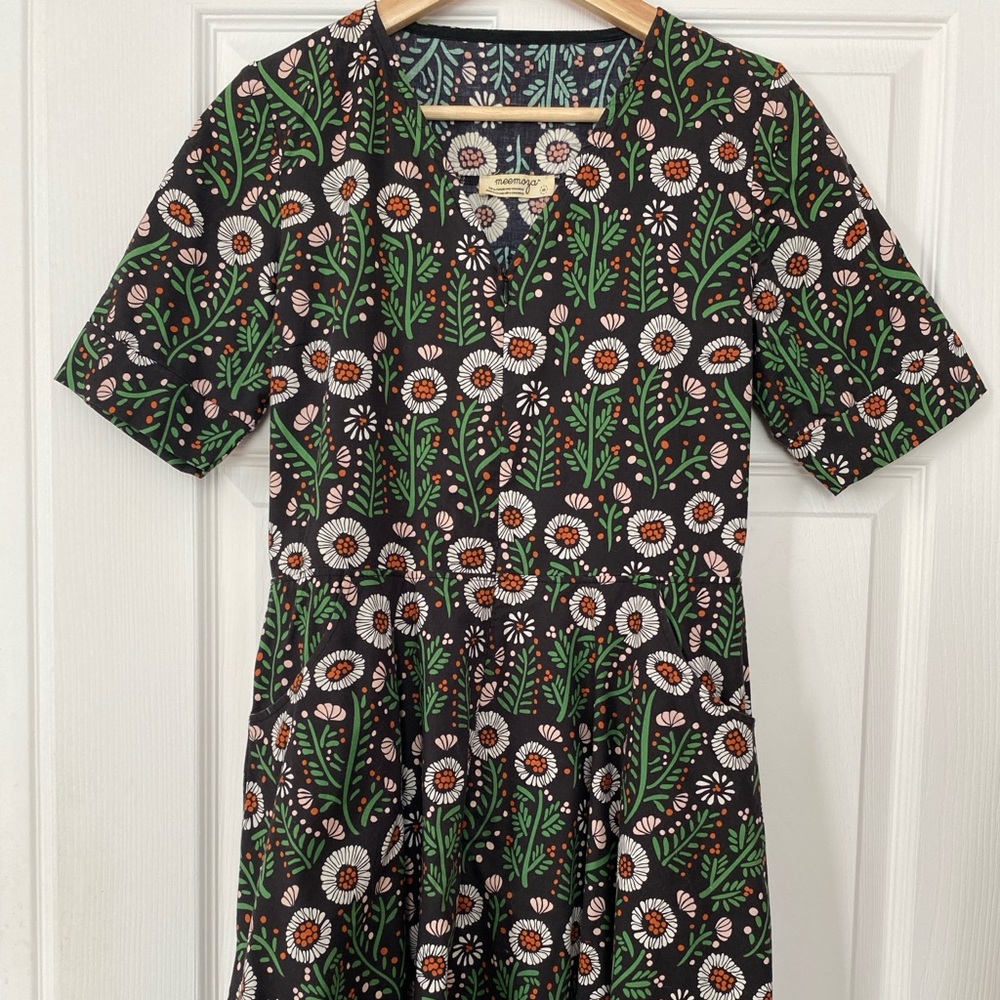 Little cotton dress. Made in Montreal by Meemoza.